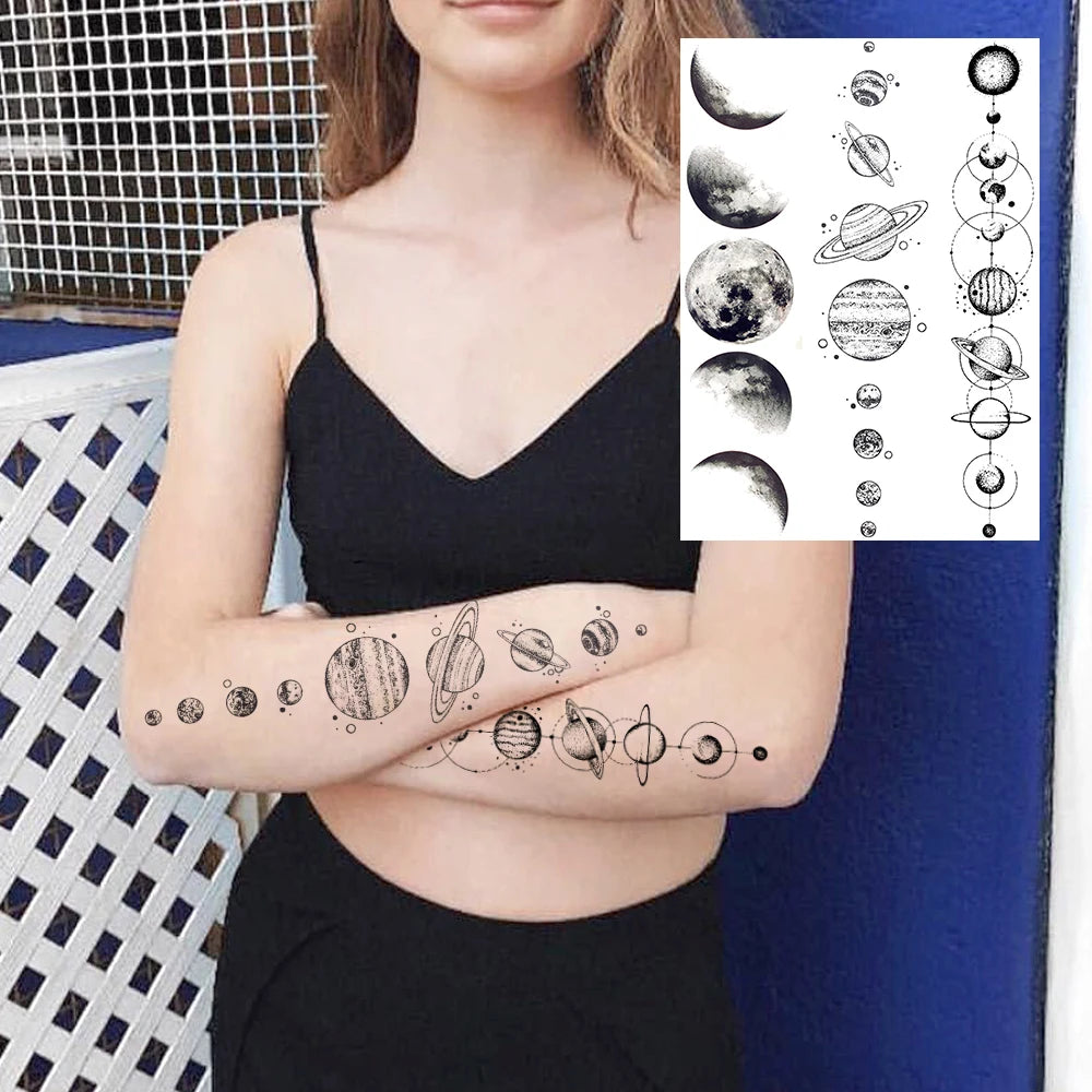 Temporary Tattoos Sheet