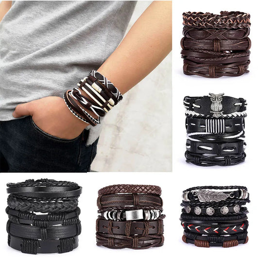 Leather Multilayer Bracelet