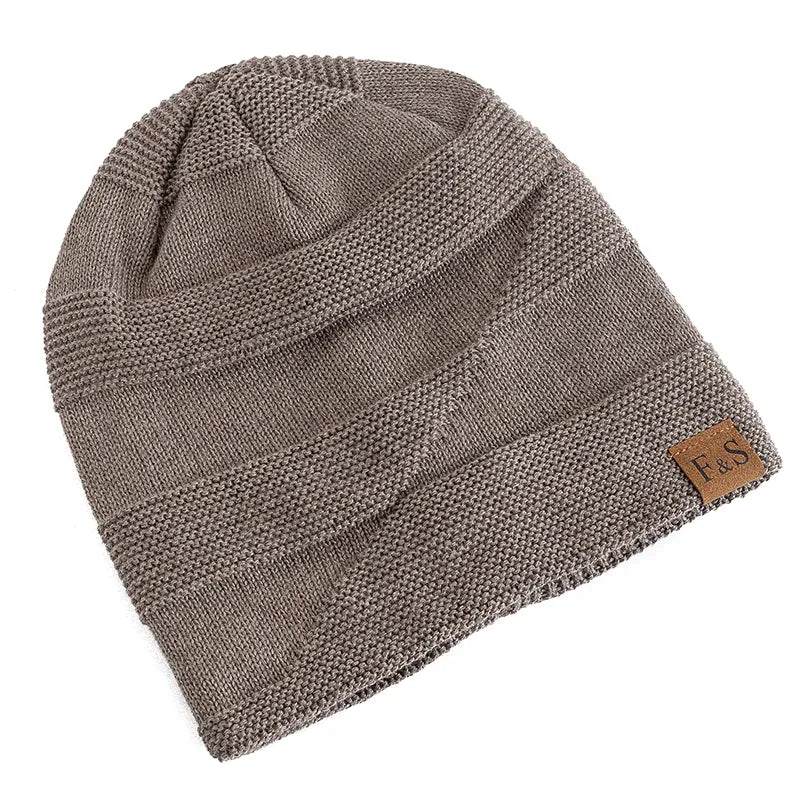 Russel Slouchy Fur Lined Beanie
