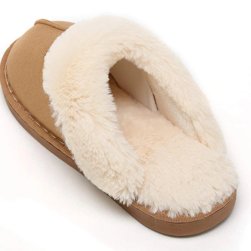 Mens Fur Slippers