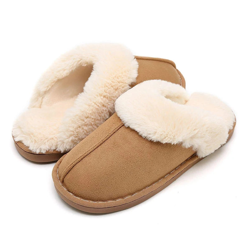 Mens Fur Slippers