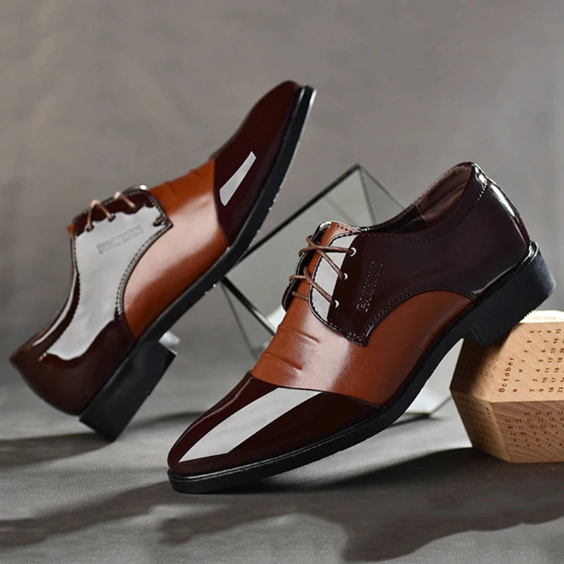 Classic Dress Shoes - BLACK OR BROWN