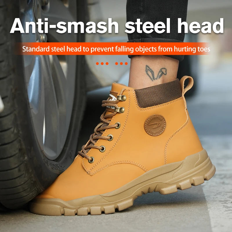Indestruct Mens Work Safety Boots