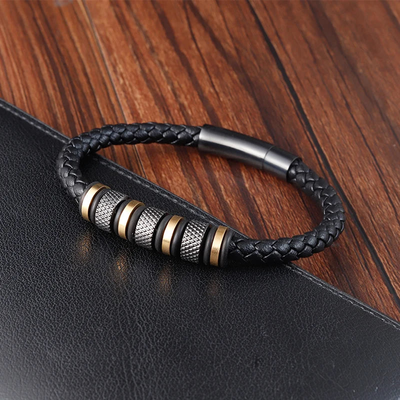 Braided Leather Bracelets