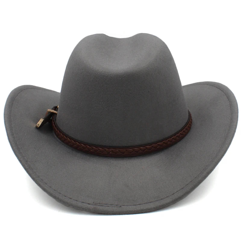 Cowboy Curled Brim Hat