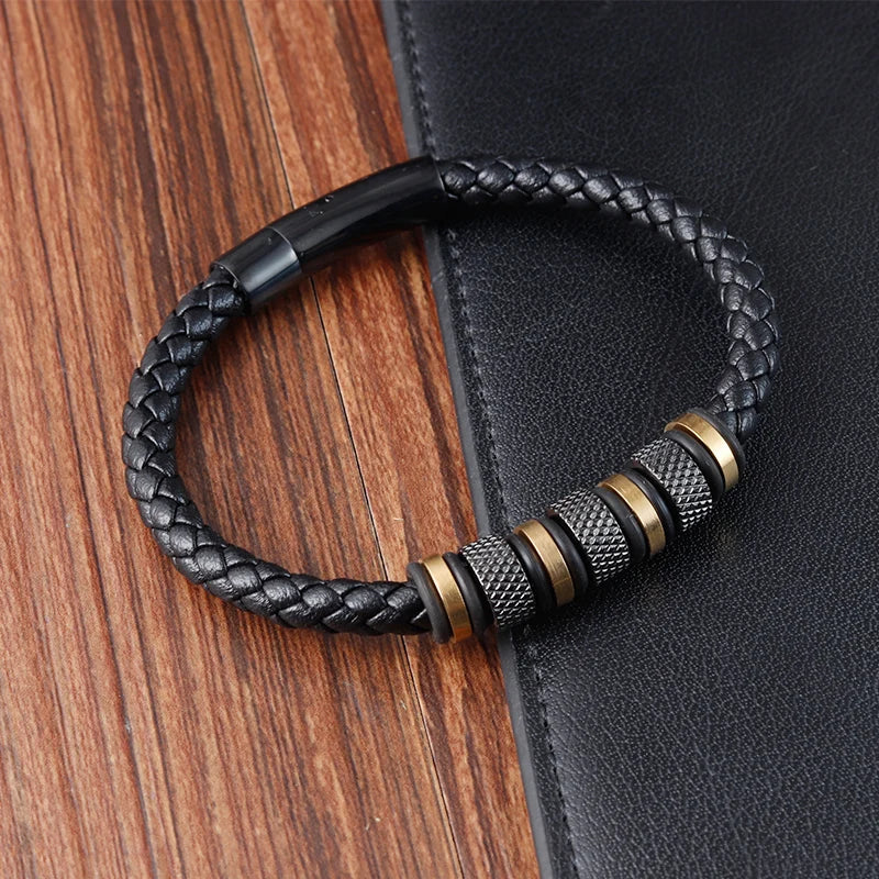 Braided Leather Bracelets