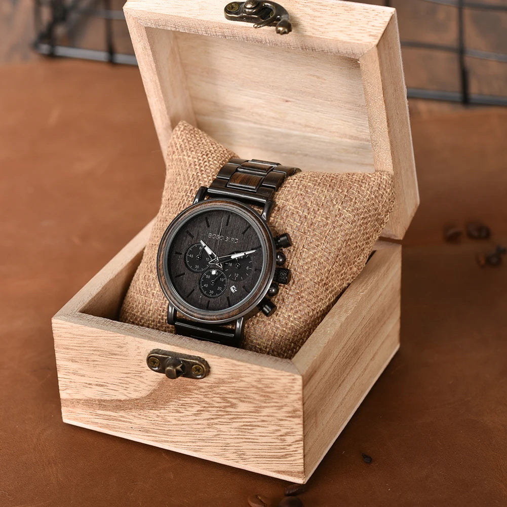 BOBOBIRD Luxury Rustic Watch