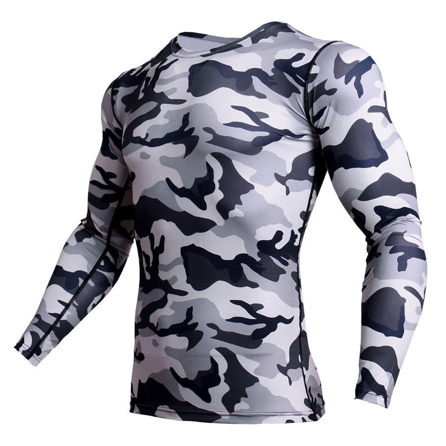 S-3XL Men's Compression Shirt - 9 colours