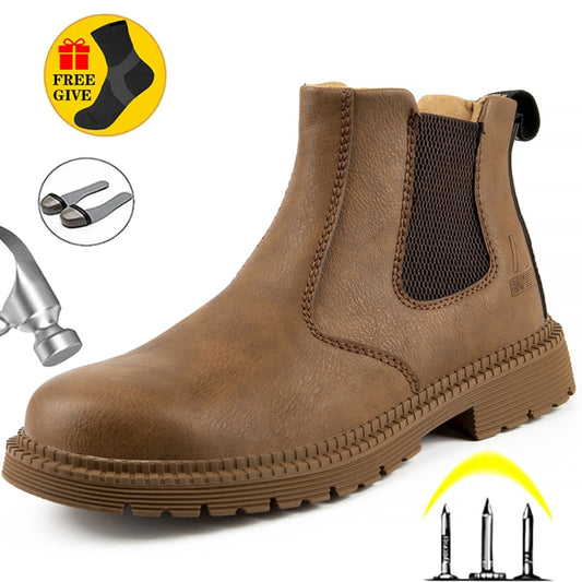 Steel Cap Work Safety Shoes - 3 styles/3 Colours