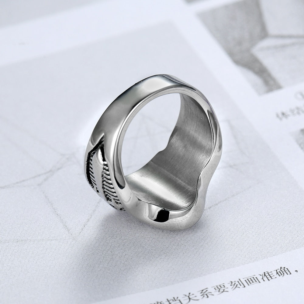 Stainless Steel  Shield Ring