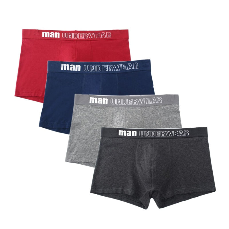 4 Pack Cotton Boxers - MANY COLOURS