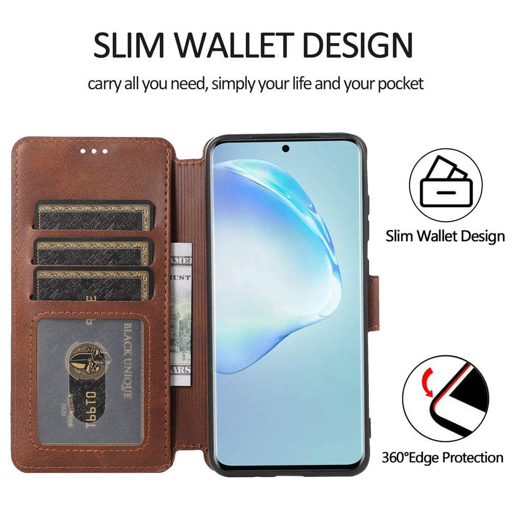 Samsung Wallet Cases - 3 COLOURS