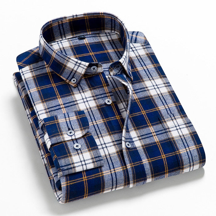 XS-XXL Flannel Shirt 100% Cotton - 12 COLOURS