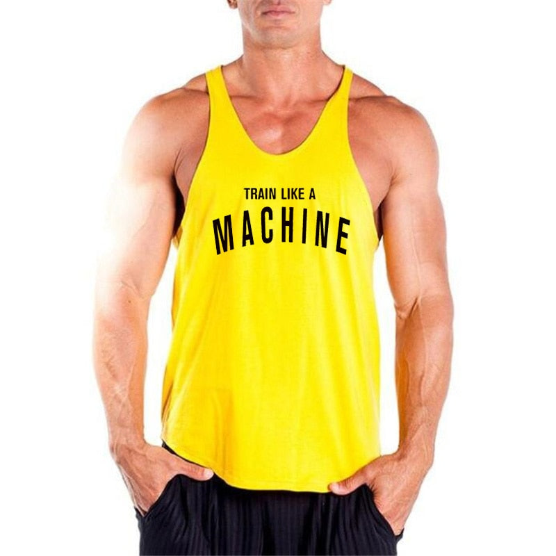 S-XL Gym Tank Machine Stringer - 6 colours