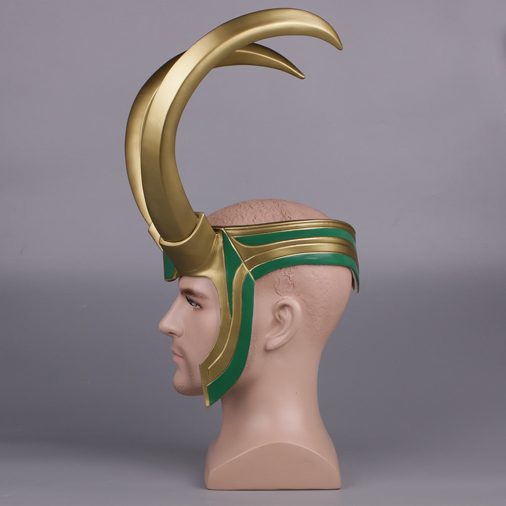 Loki PVC Cosplay Costume Mask