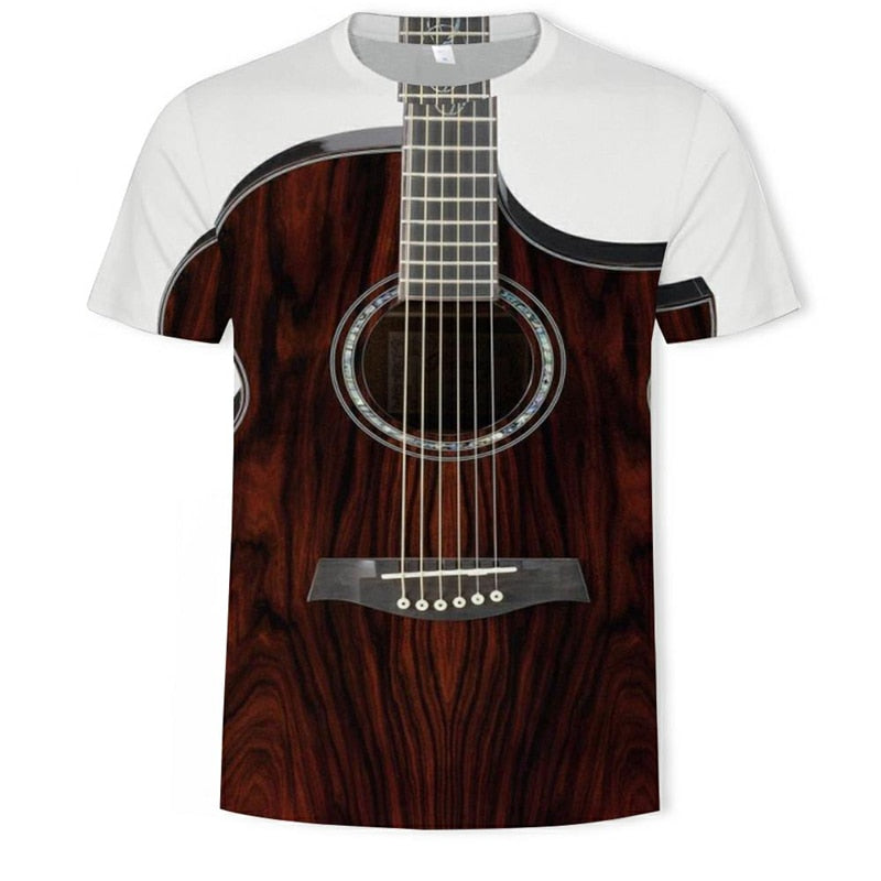 XS-5XL Guitar Tees - 6 STYLES