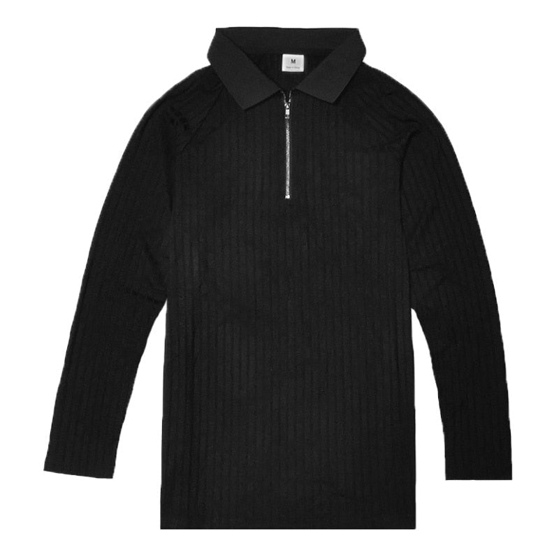 M-XXL Knit Long Sleeve Pullovers - 3 STYLES/5 COLOURS