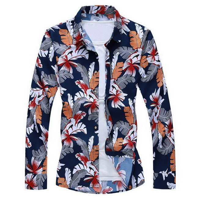 M-3XL Hawaiian Smart Shirt - 7 Colours