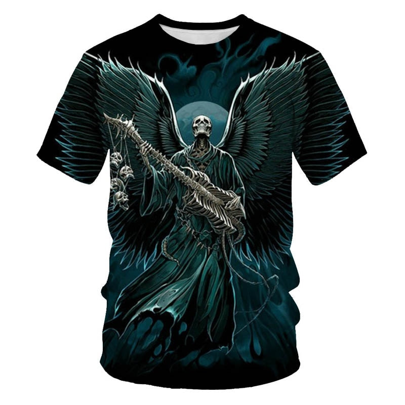 S-5XL Reaper Casual T-shirts - 8 STYLES