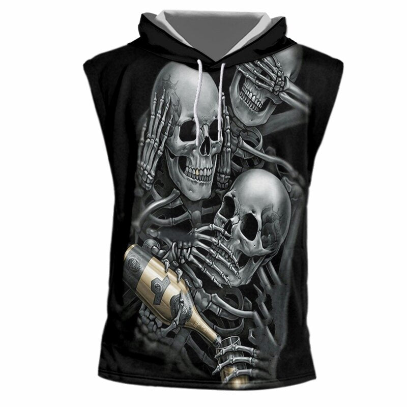 XS-7XL Champagne Skele Tank