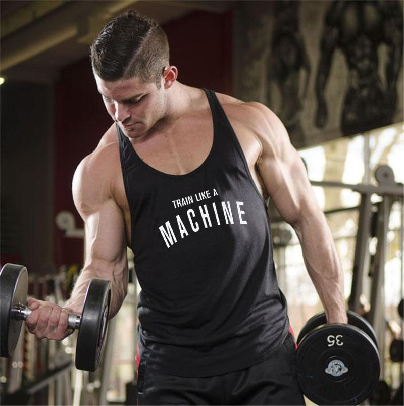 S-XL Gym Tank Machine Stringer - 6 colours