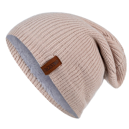 Warm Knitted Beanie - many colours