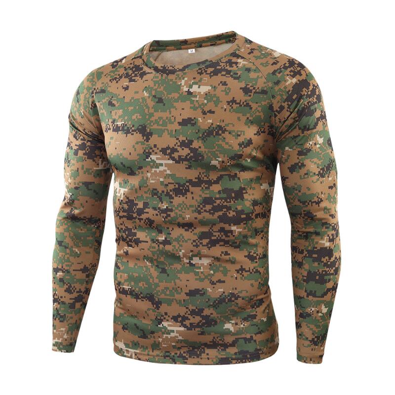 S-XXXL Quick-drying Camouflage T-shirts - MANY COLOURS