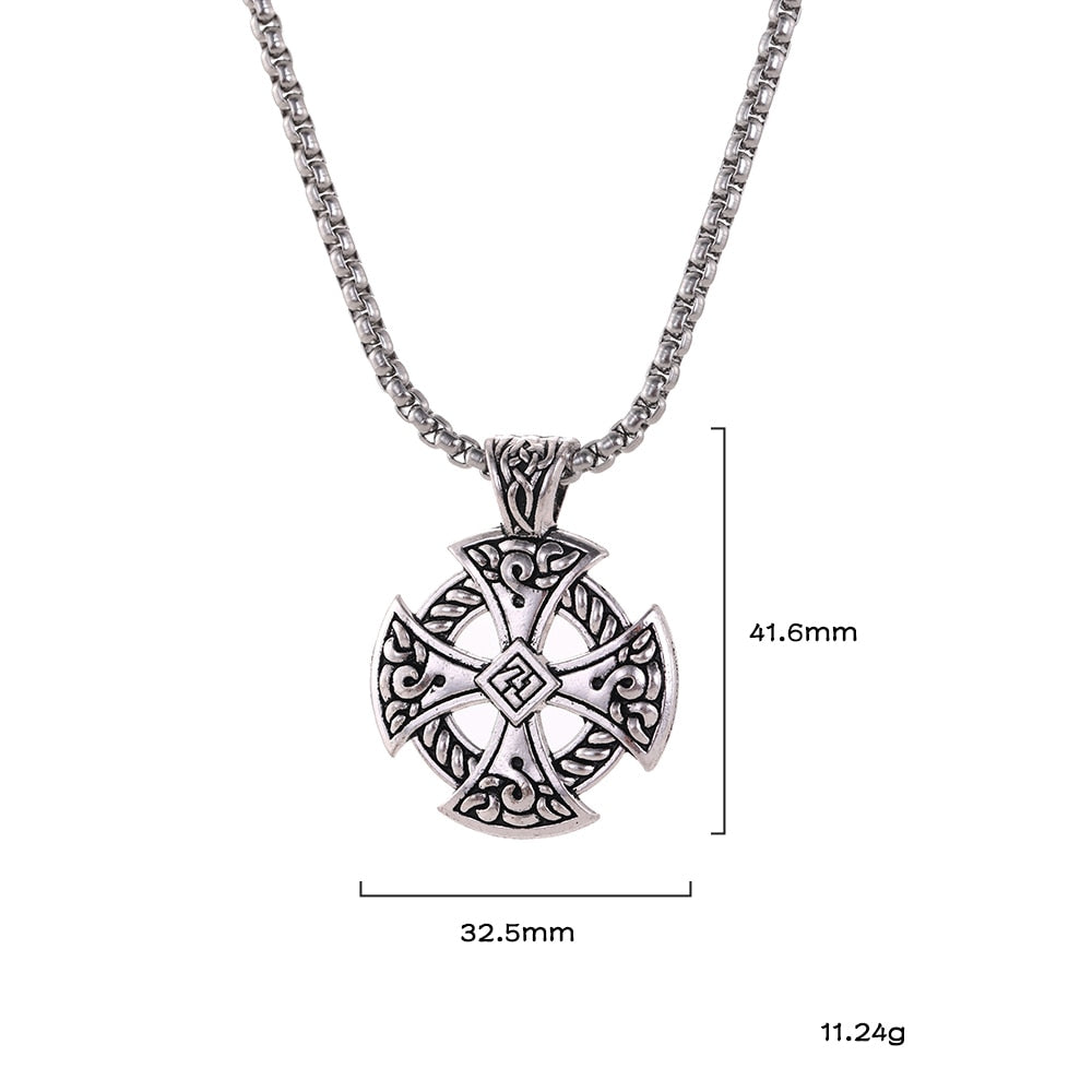 Viking Shield Necklace