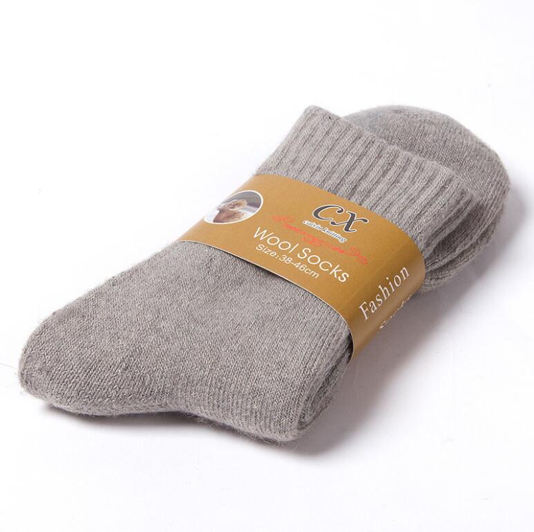 Warm Wool Crew Socks