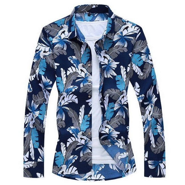 M-3XL Hawaiian Smart Shirt - 7 Colours