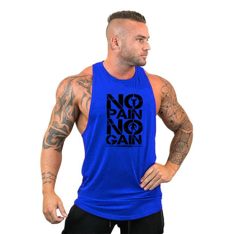 M-XXL Bodybuilding Tank Top - 2 styles/5 colours