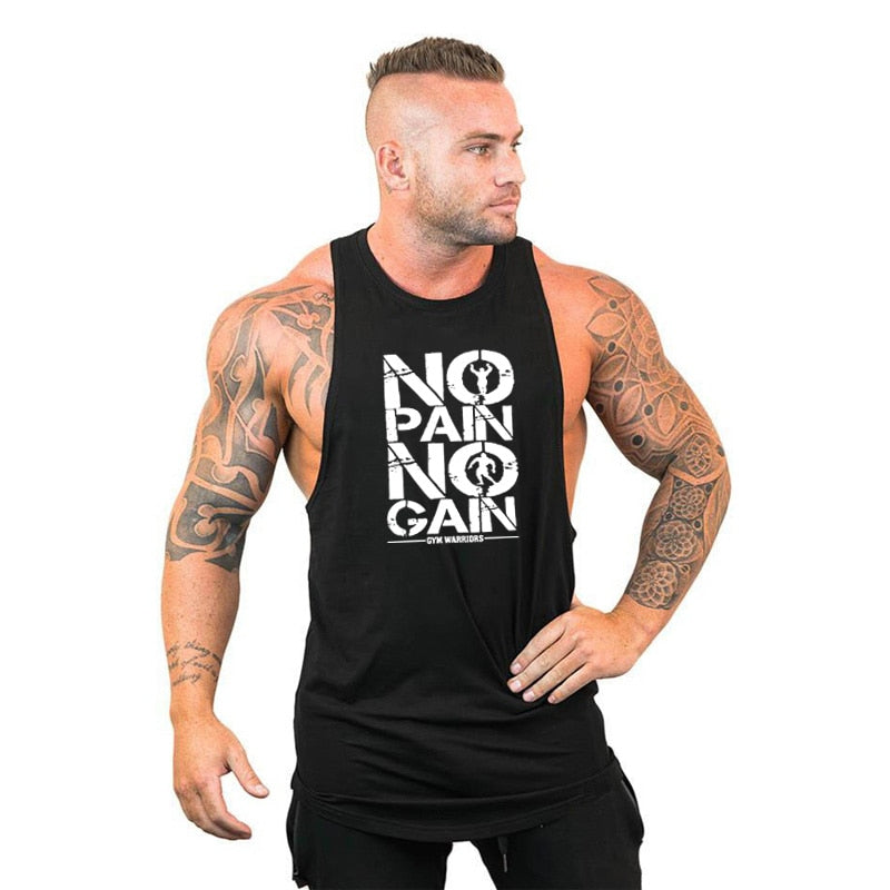 M-XXL Bodybuilding Tank Top - 2 styles/5 colours