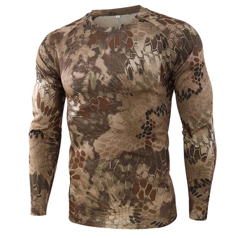 S-XXXL Quick-drying Camouflage T-shirts - MANY COLOURS