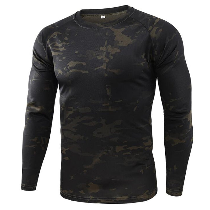 S-XXXL Quick-drying Camouflage T-shirts - MANY COLOURS