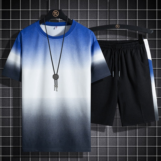 XS-XXL Tee + Shorts Tracksuit - 3 COLOURS