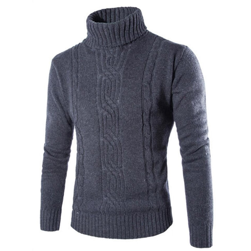 XS-XL Cable Pullover Turtleneck - 2 COLOURS