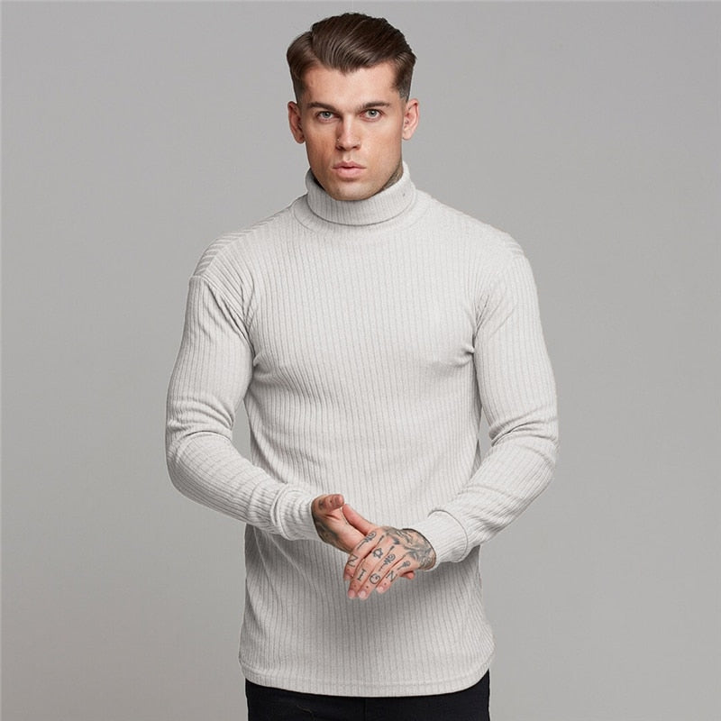 M-XXL Knit Long Sleeve Pullovers - 3 STYLES/5 COLOURS