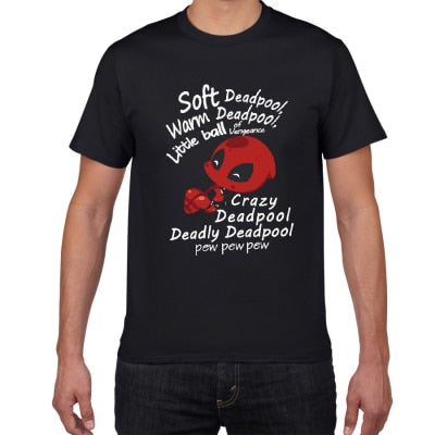 S-XXXL Soft Deadpool Parody Tee