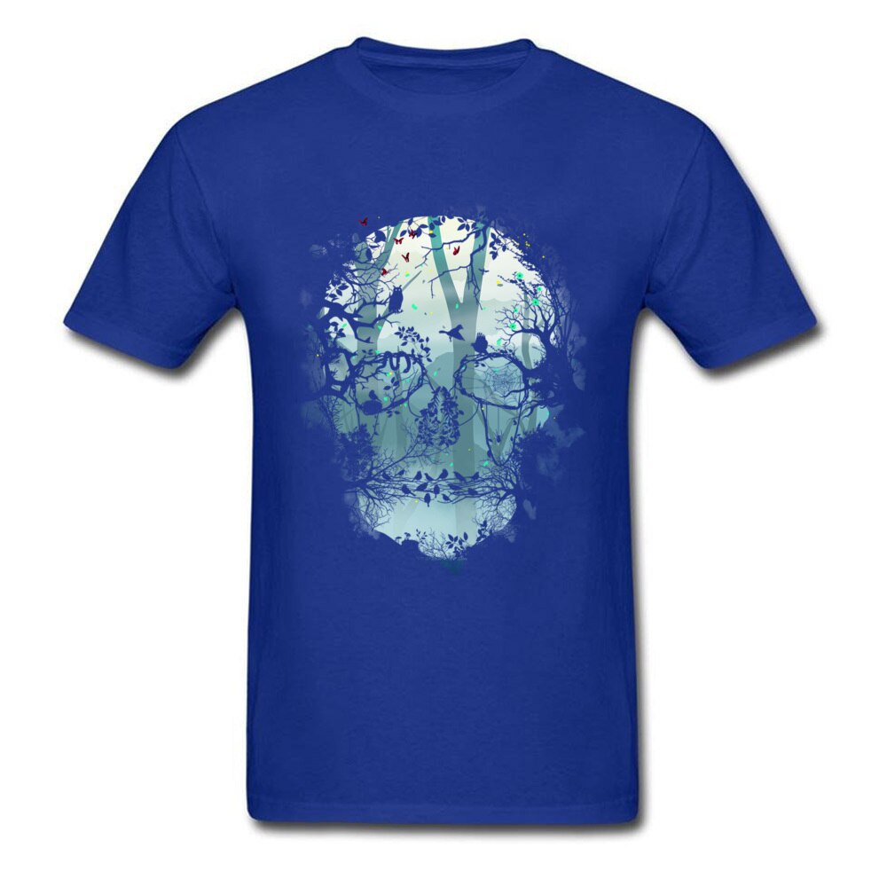 XS-3XL Dark Forest Skull Tee - 4 COLOURS