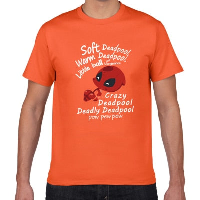 S-XXXL Soft Deadpool Parody Tee