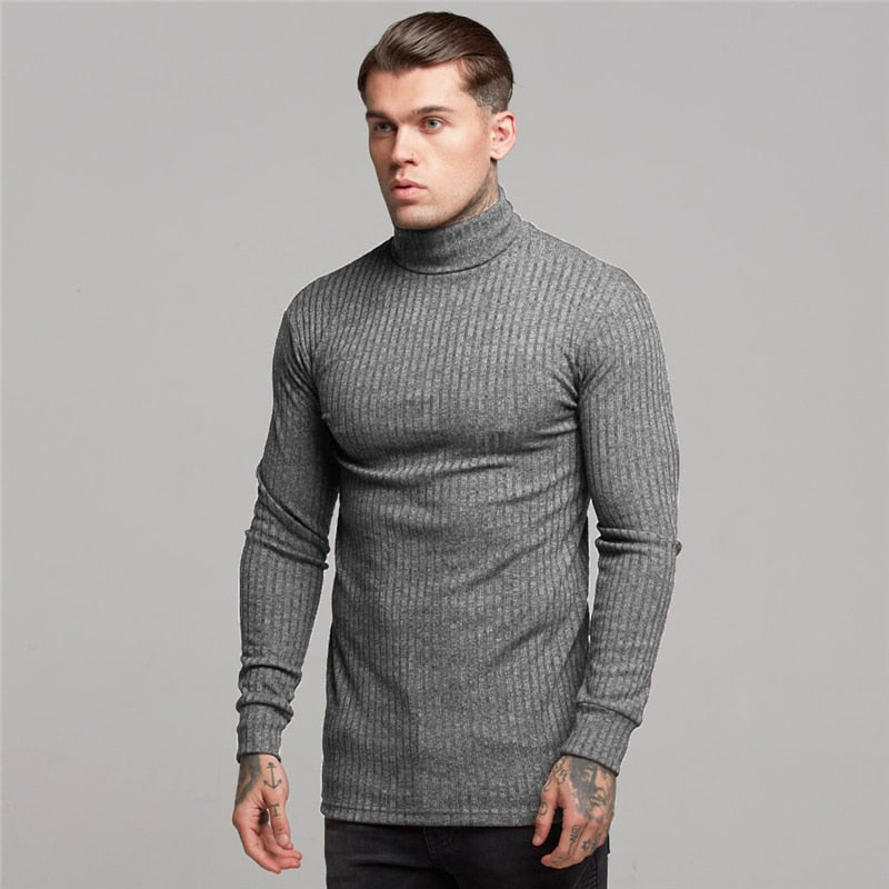 M-XXL Knit Long Sleeve Pullovers - 3 STYLES/5 COLOURS