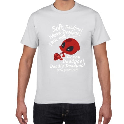 S-XXXL Soft Deadpool Parody Tee