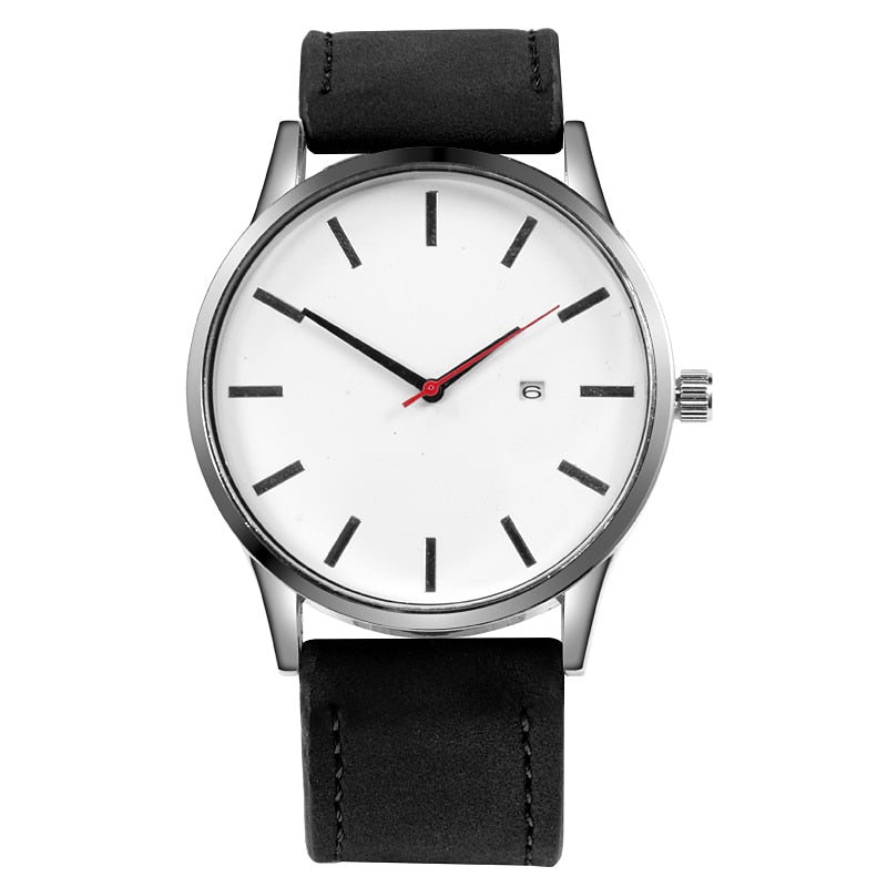 Leather Strap Watches - 4 colours