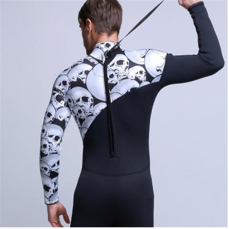 XS-XL Skull Neoprene Wetsuit