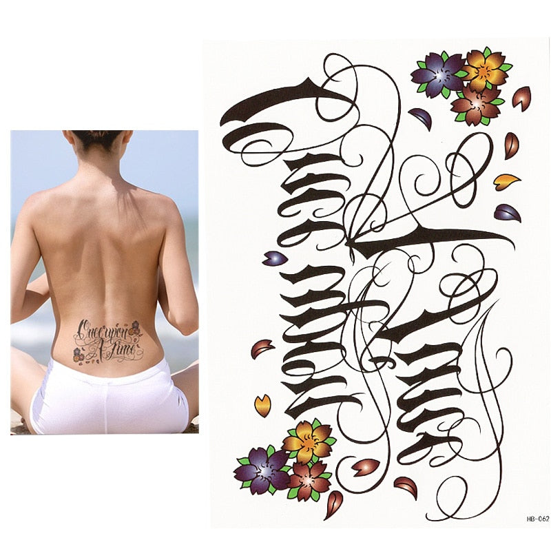 TEMPORARY TEST TATTOO - many designs