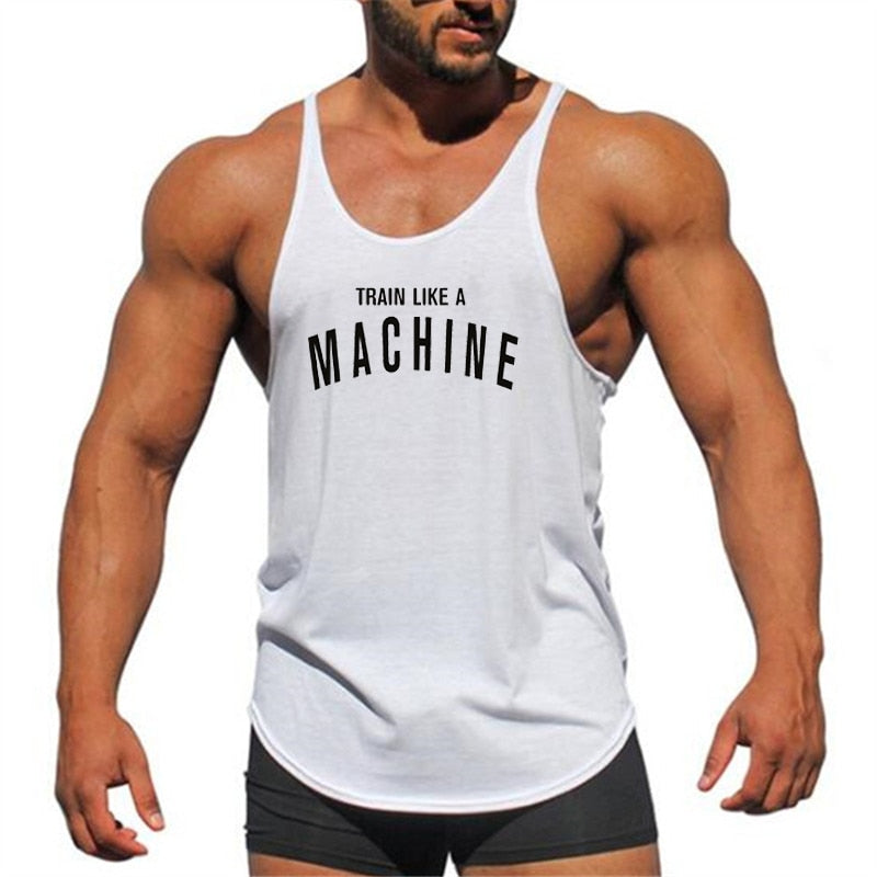 S-XL Gym Tank Machine Stringer - 6 colours