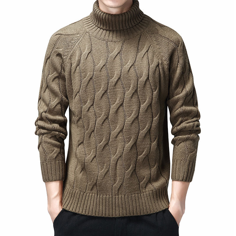 XS-XL Turtleneck Cable Sweaters - 4 Colours