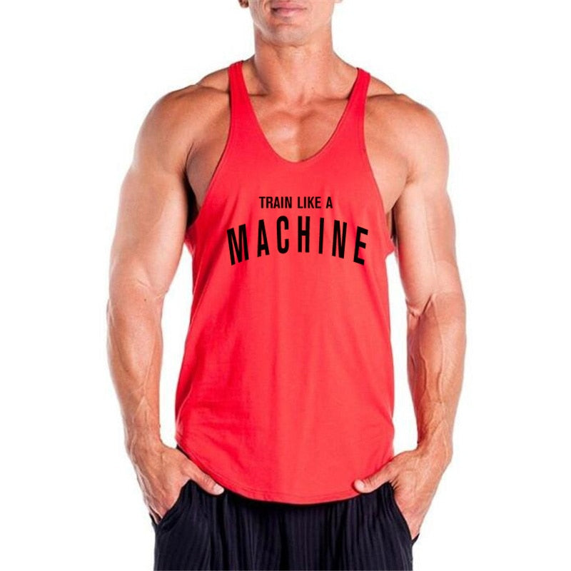 S-XL Gym Tank Machine Stringer - 6 colours