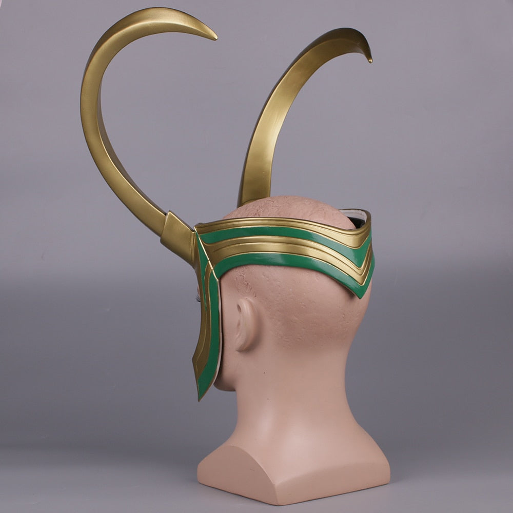 Loki PVC Cosplay Costume Mask