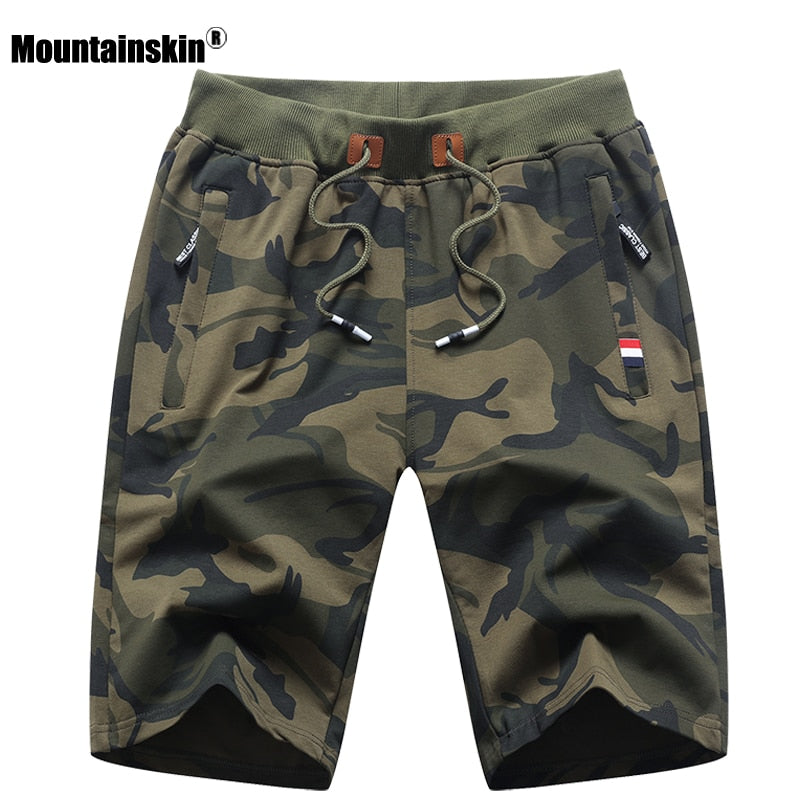 XS-XXXL Mountainskin Camo Shorts - 3 colours